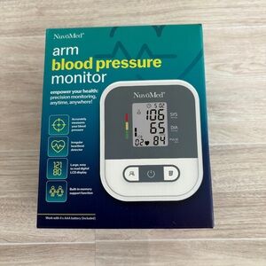 NuvoMed Arm Blood Pressure Monitor New